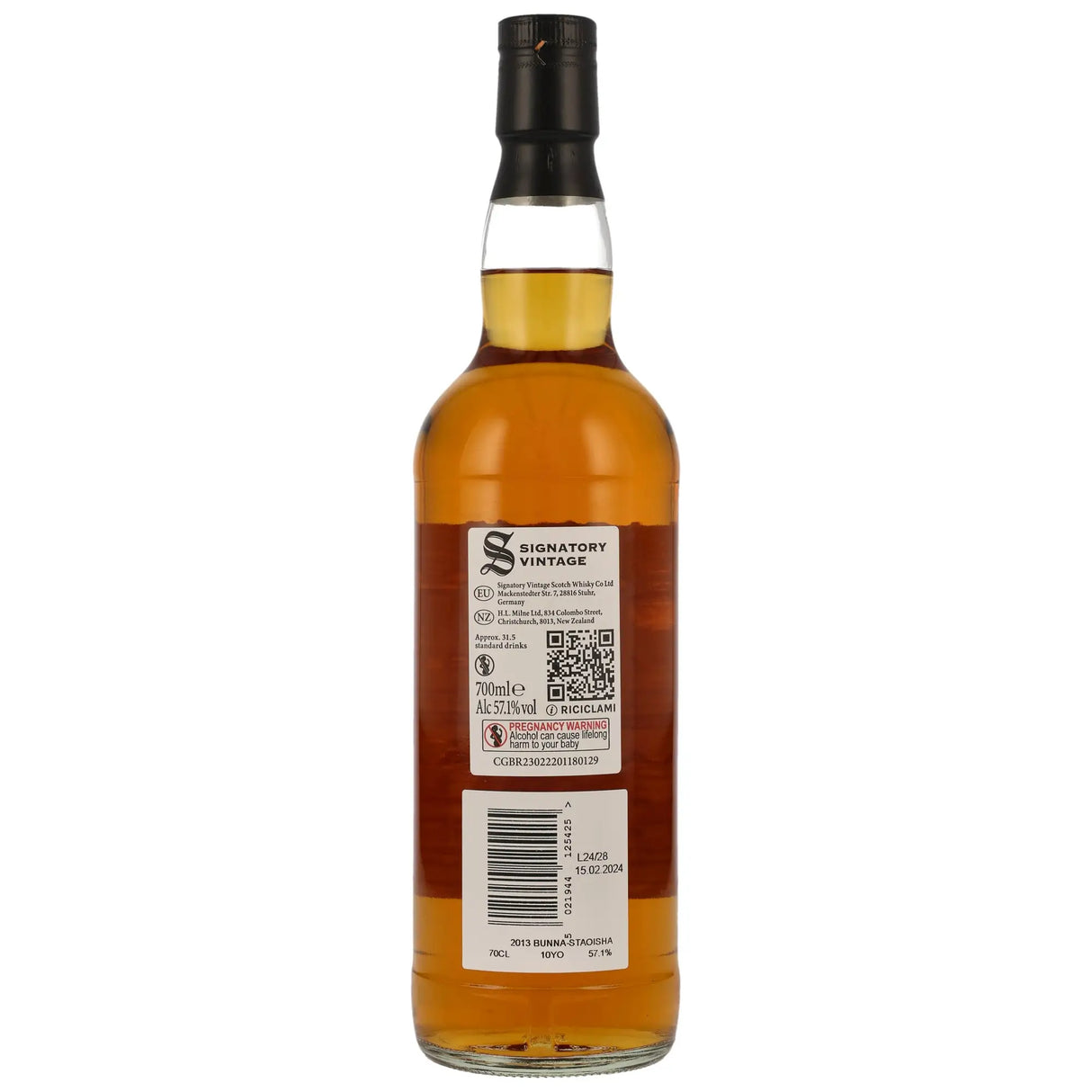 Bunnahabhain Staoisha 100 Proof Edition #7 10 Jahre 2013/2023 Signatory Vintage Whisky