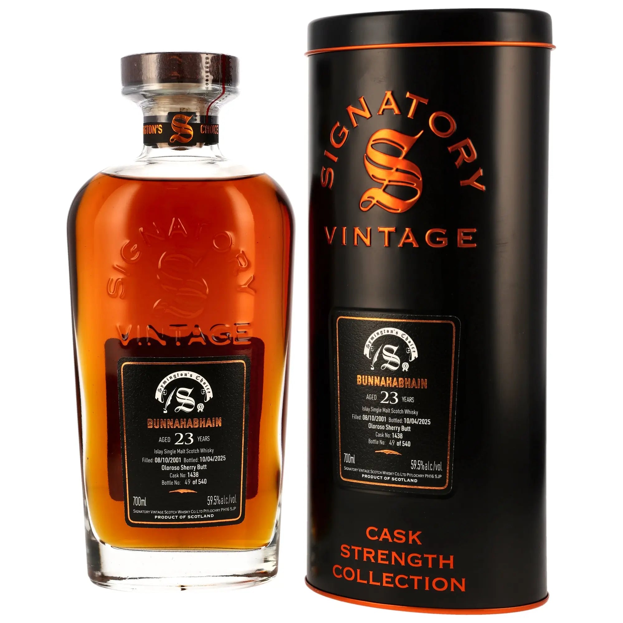 Bunnahabhain Symington’s Choice 23 Jahre 2001/2025 Islay Single Malt Whisky