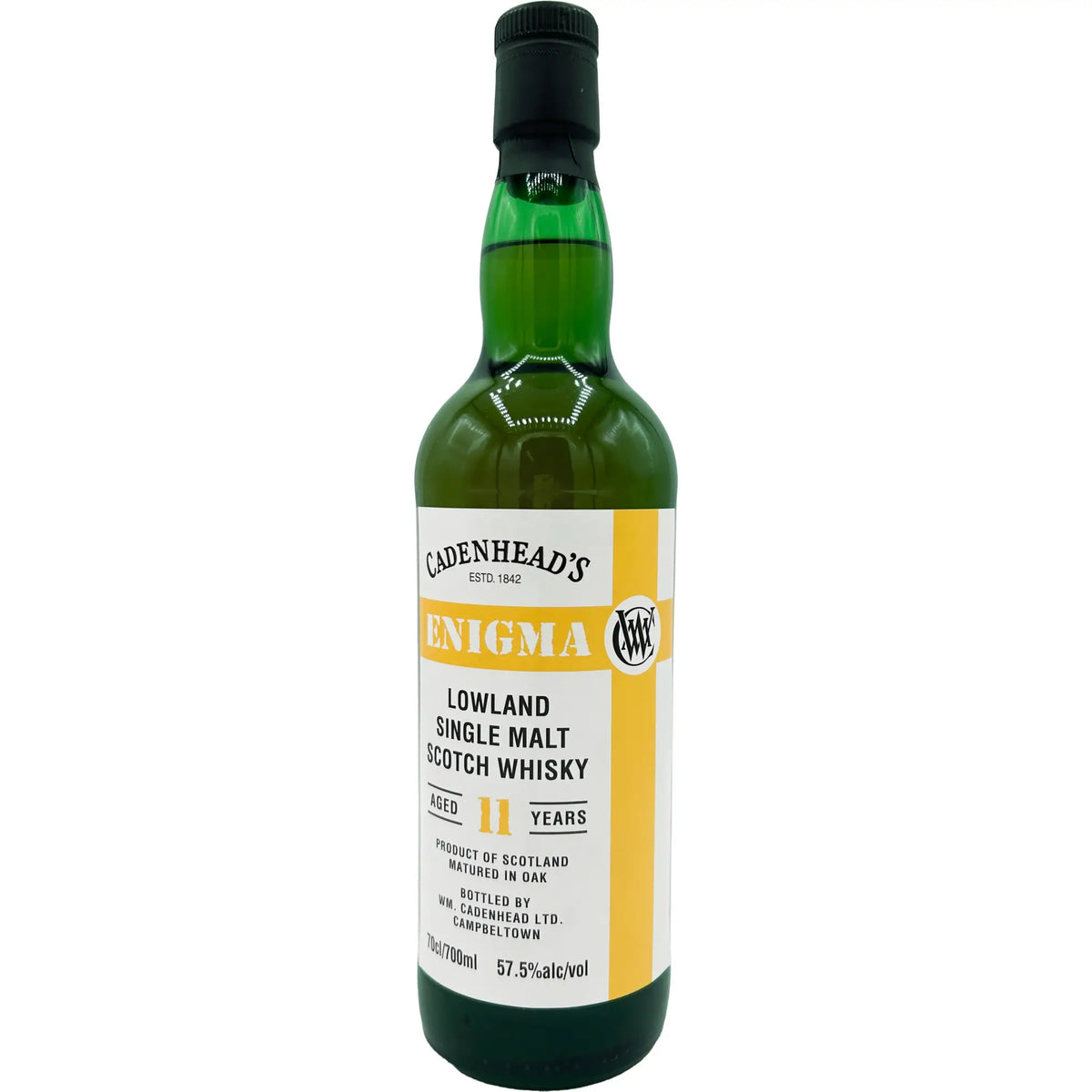 Cadenhead’s Enigma Lowland Single Malt Scotch Whisky 11 Jahre