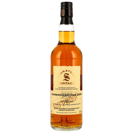 Cameronbridge 100 Proof Edition #3 16 Jahre 2009/2025 Lowland Single Grain Scotch Whisky