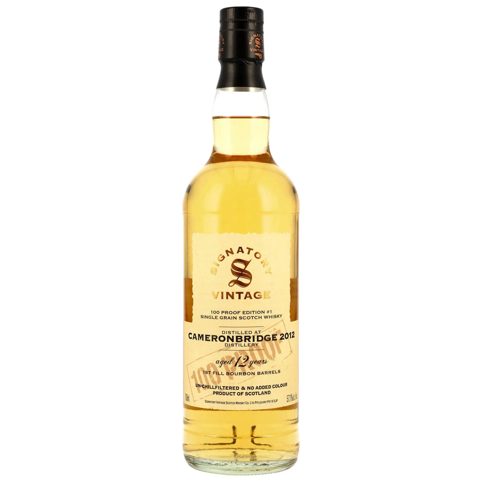 Cameronbridge 100 Proof Edition #1 12 Jahre 2012/2025 Speyside Single Grain Scotch Whisky