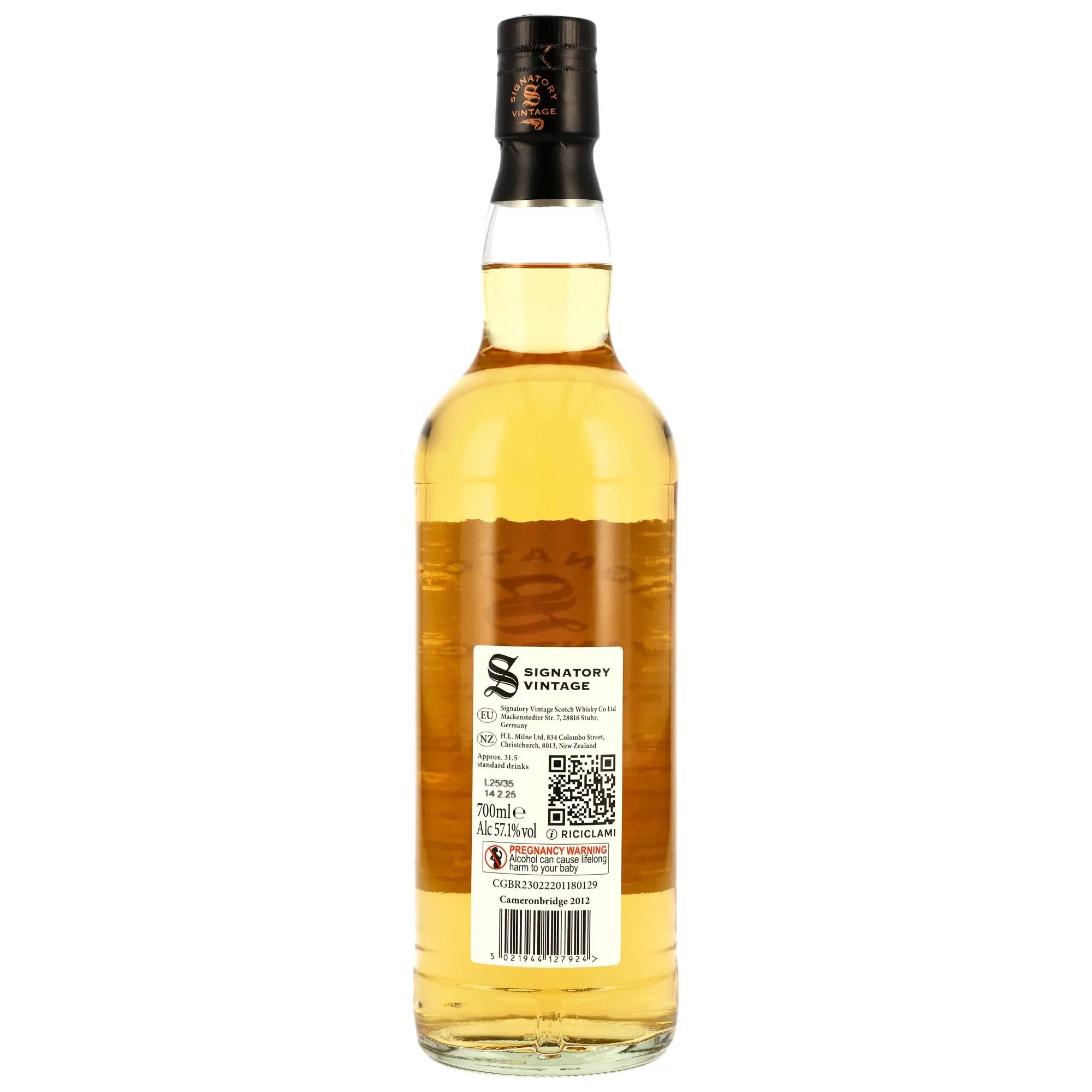 Cameronbridge 100 Proof Edition #1 12 Jahre 2012/2025 Speyside Single Grain Scotch Whisky