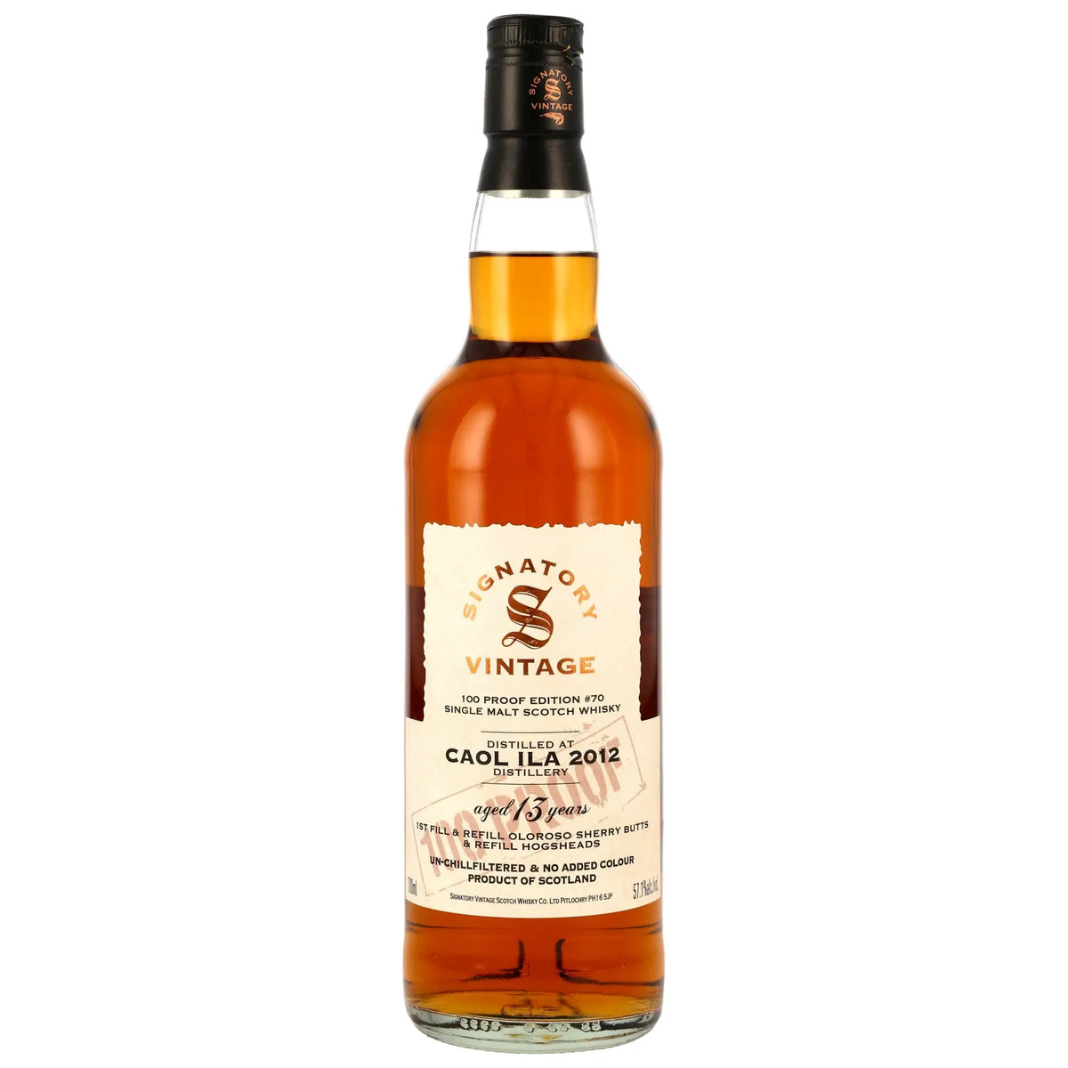 Caol Ila 100 Proof Edition #70 13 Jahre 2012/2026 Single Malt Whisky