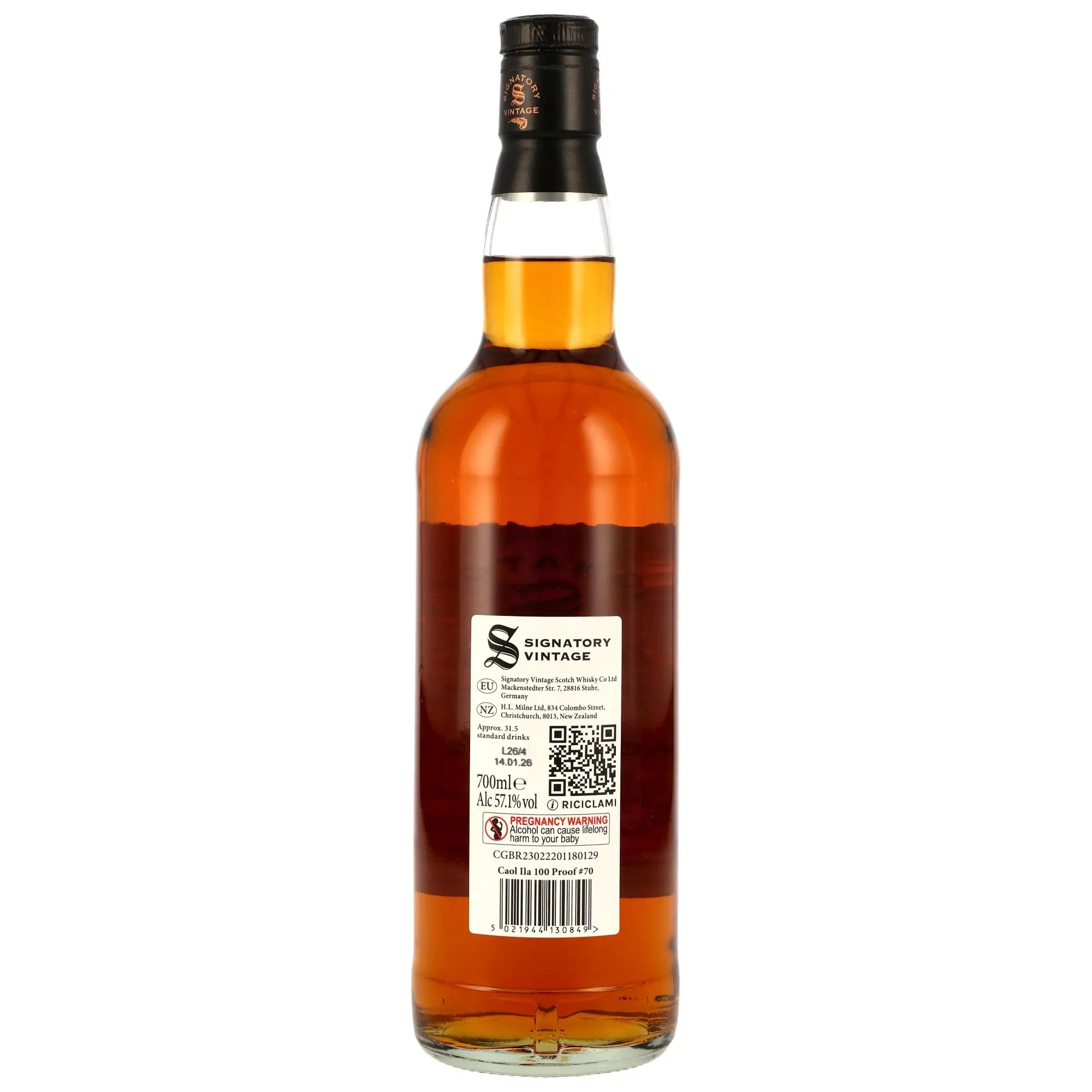 Caol Ila 100 Proof Edition #70 13 Jahre 2012/2026 Single Malt Whisky