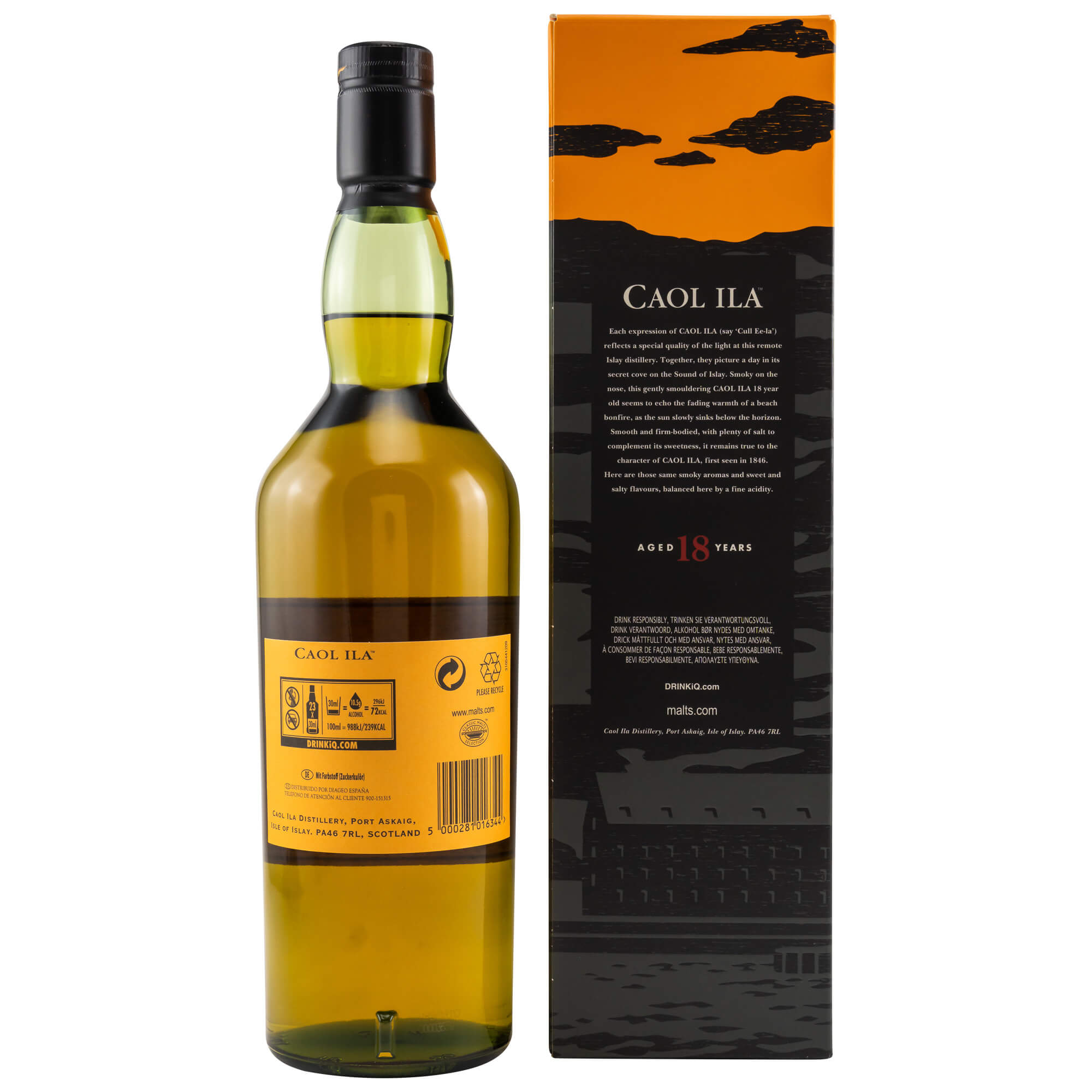 Caol Ila 18 Jahre Islay Single Malt Scotch Whisky