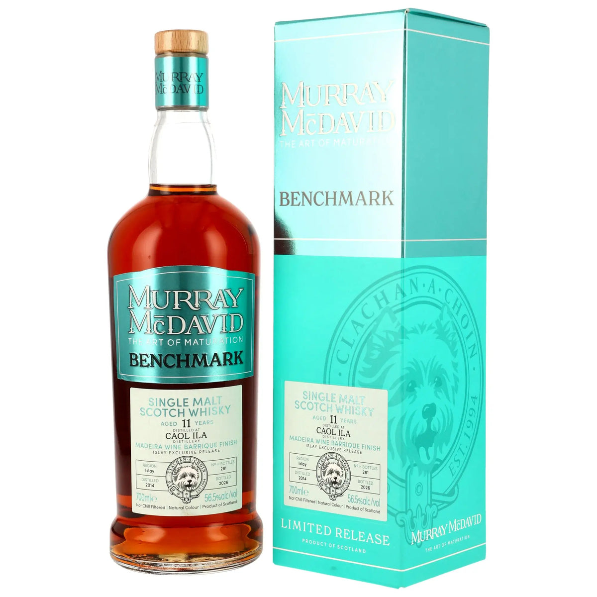 Caol Ila Benchmark Madeira Wine Barrique Finish 11 Jahre 2014/2026 Islay Whisky