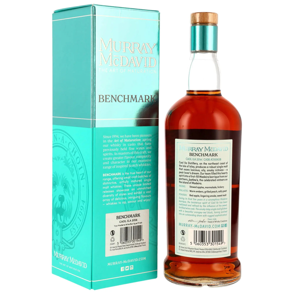 Caol Ila Benchmark Madeira Wine Barrique Finish 11 Jahre 2014/2026 Islay Whisky