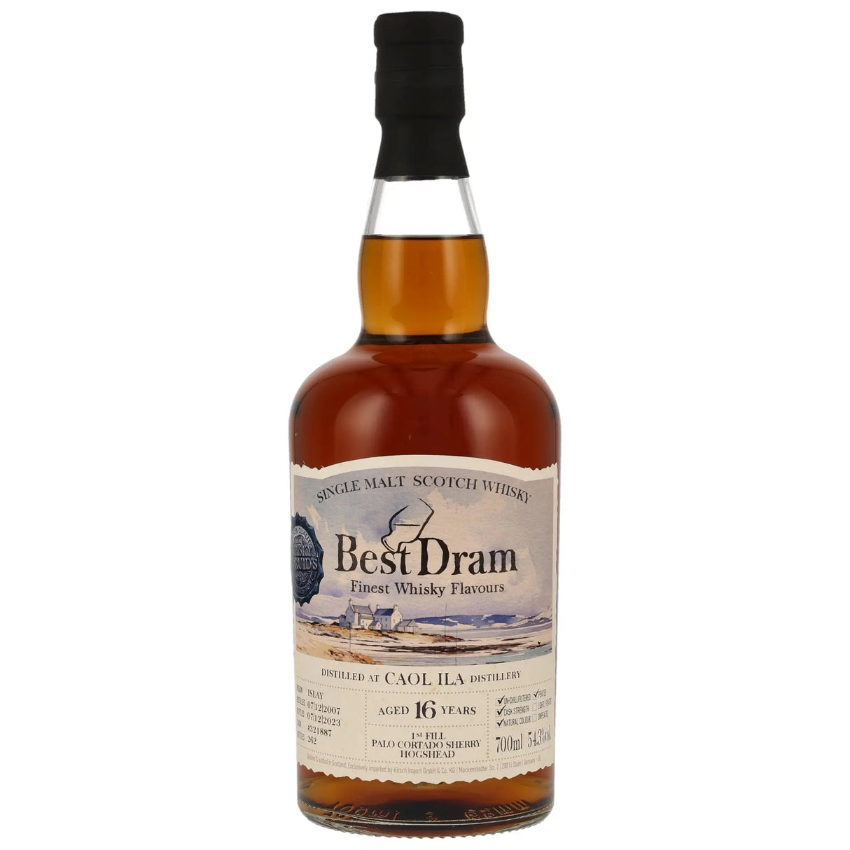 Caol Ila Best Dram 16 Jahre 2007/2023 Islay Single Malt Whisky