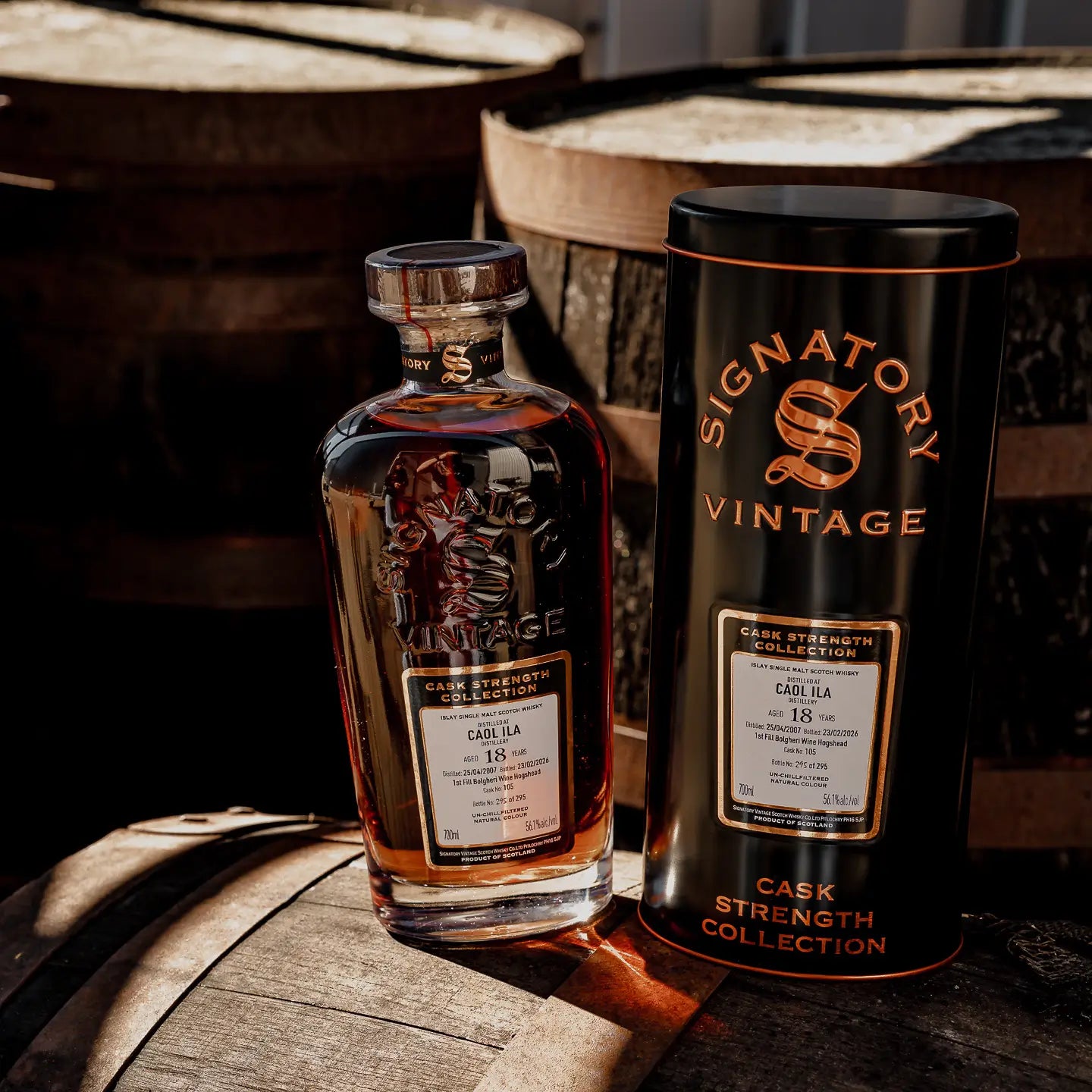 Caol Ila Cask Strength 18 Jahre 2007/2026 Whisky von Signatory Vintage