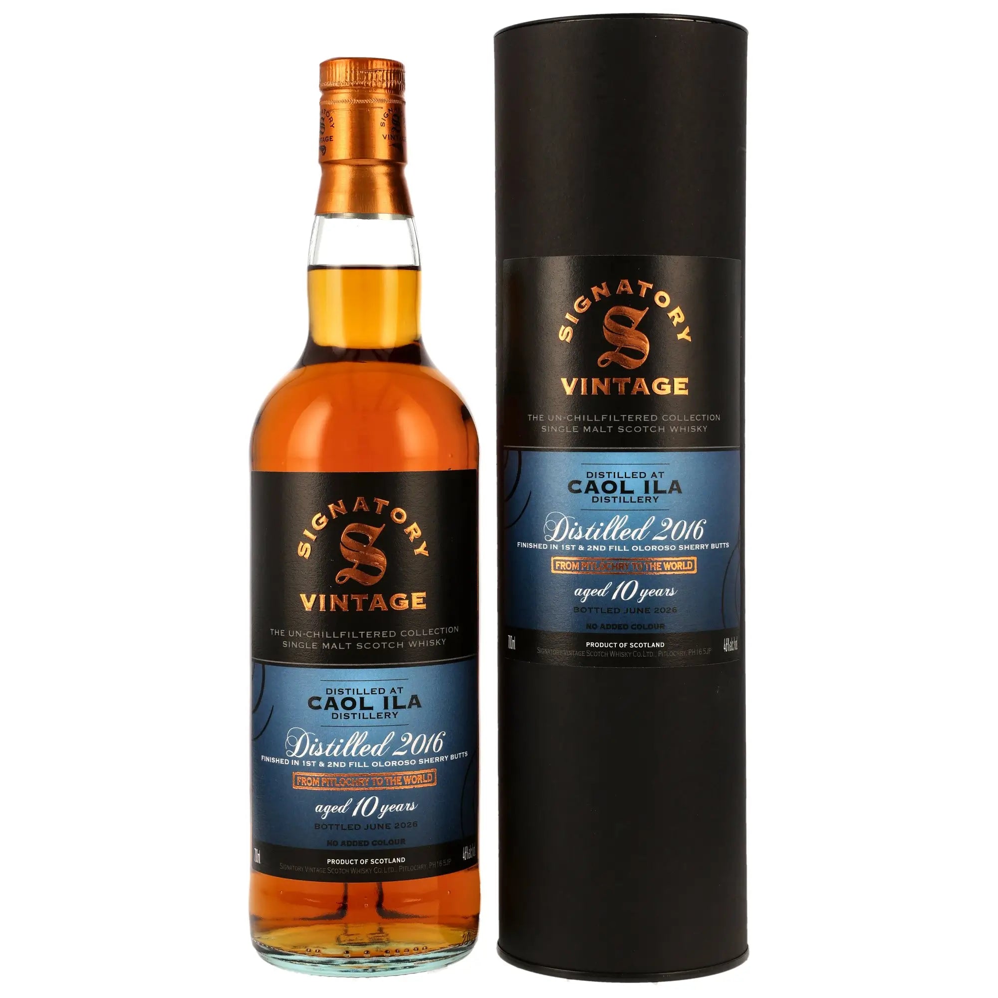 Caol Ila Un-Chillfiltered 10 Jahre 2016/2026 Islay Single Malt Scotch Whisky