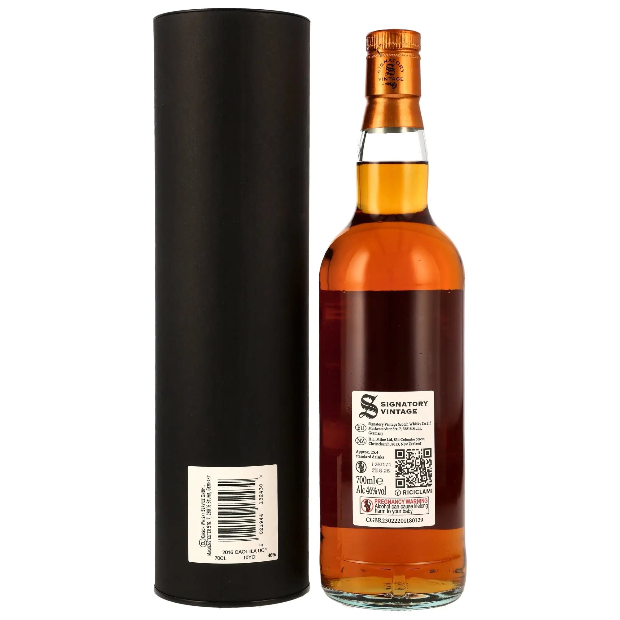 Caol Ila Un-Chillfiltered 10 Jahre 2016/2026 Islay Single Malt Scotch Whisky