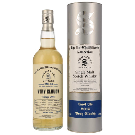 Caol Ila Very Cloudy 8 Jahre 2015/2023 Peated Islay Whisky