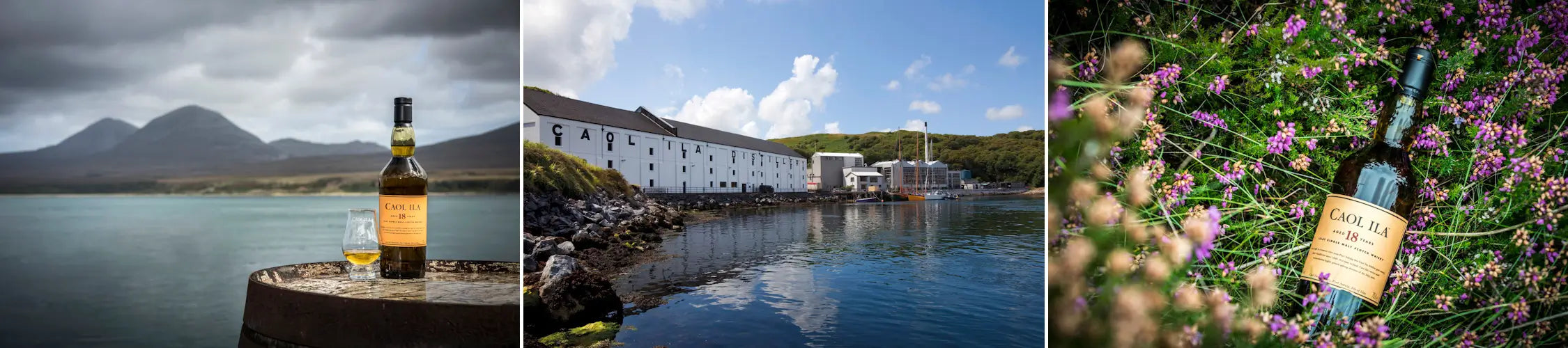 Caol Ila Whiskybrennerei auf Islay und Caol Ila 18 Jahre Single Malt Whisky