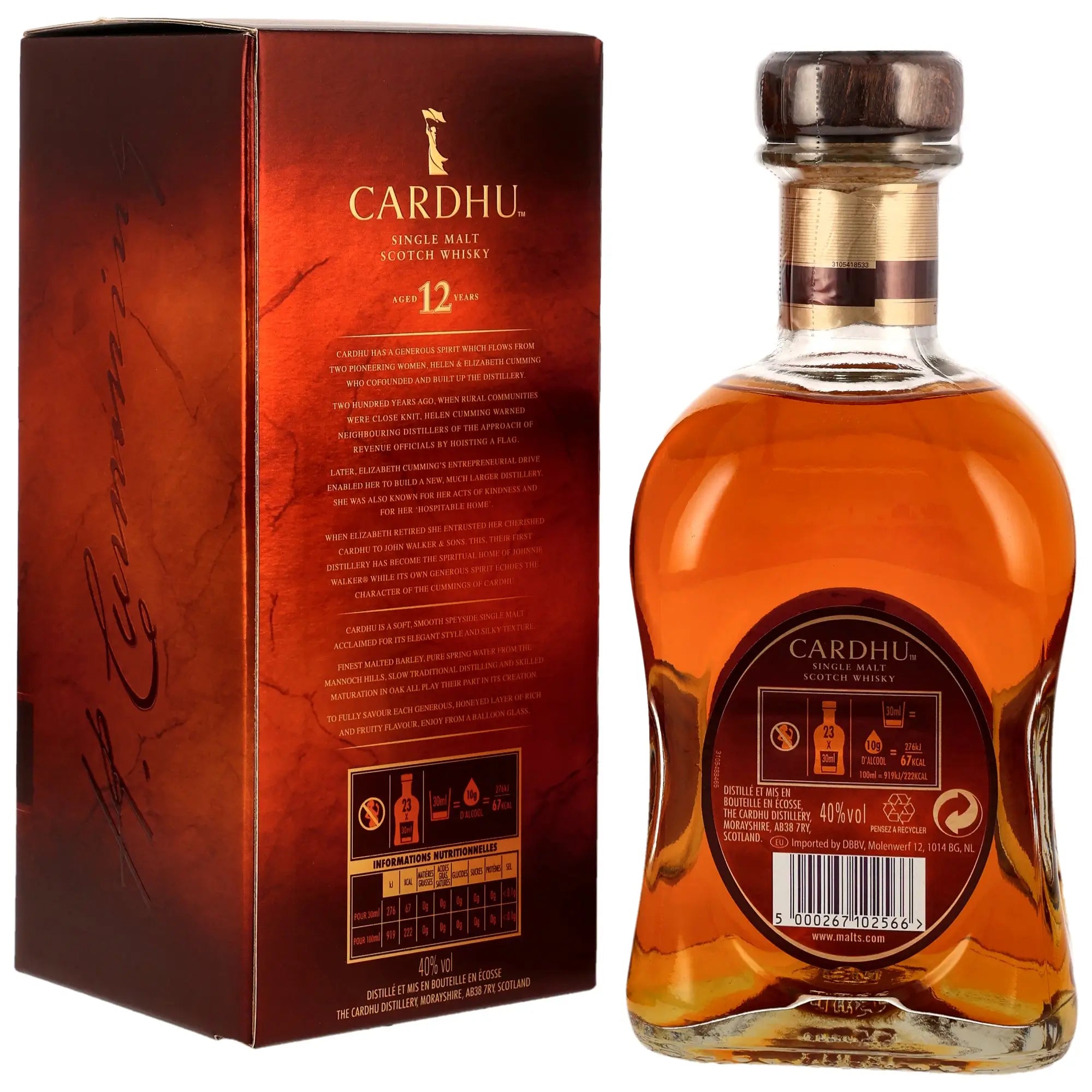 Cardhu 12 Jahre Speyside Single Malt Scotch Whisky
