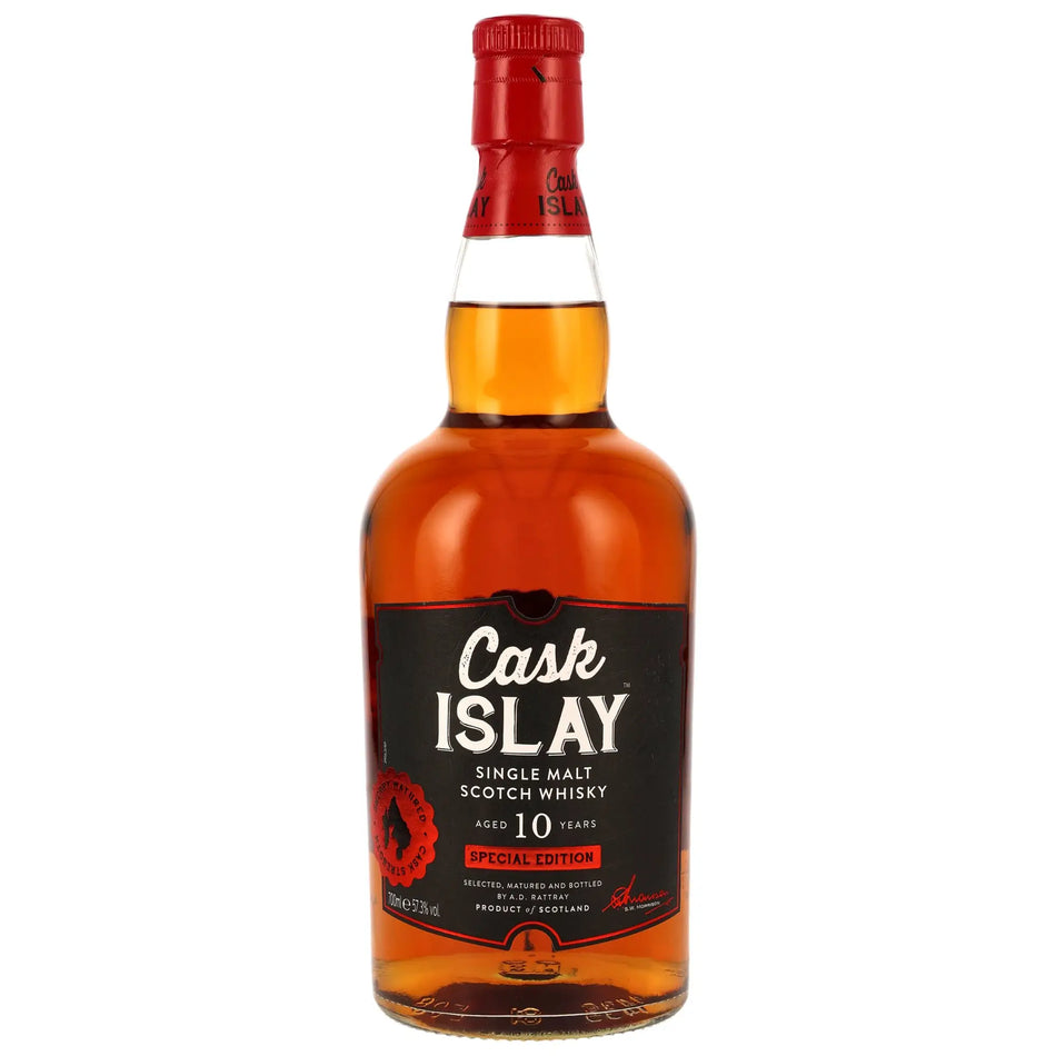 Cask Islay Sherry Cask Strength A.D. Rattray 10 Jahre Islay Single Malt Whisky