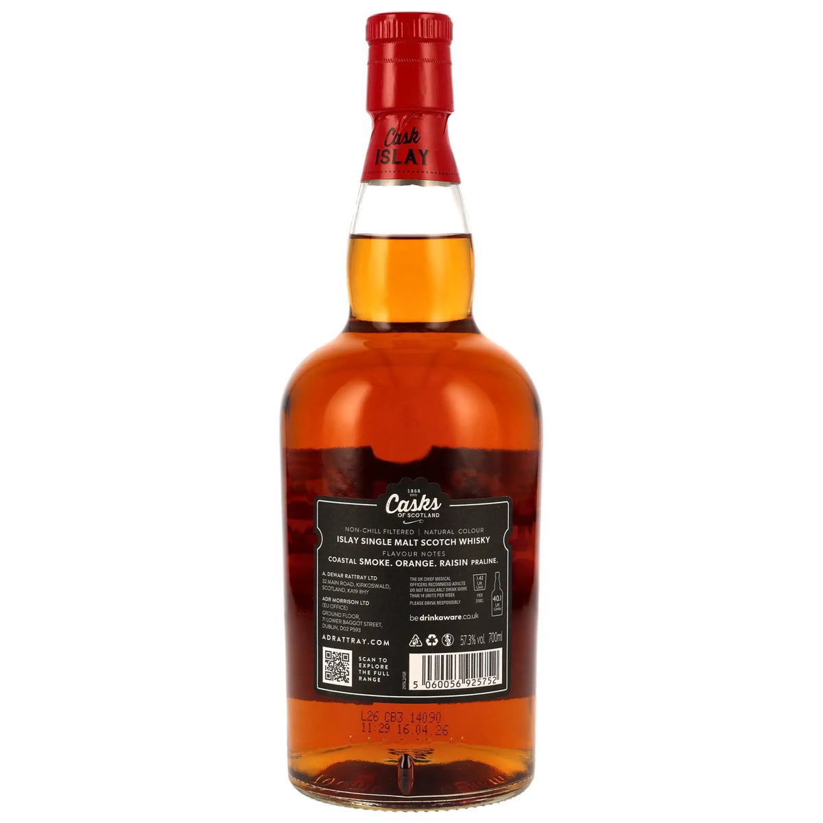 Cask Islay Sherry Cask Strength A.D. Rattray 10 Jahre Islay Single Malt Whisky