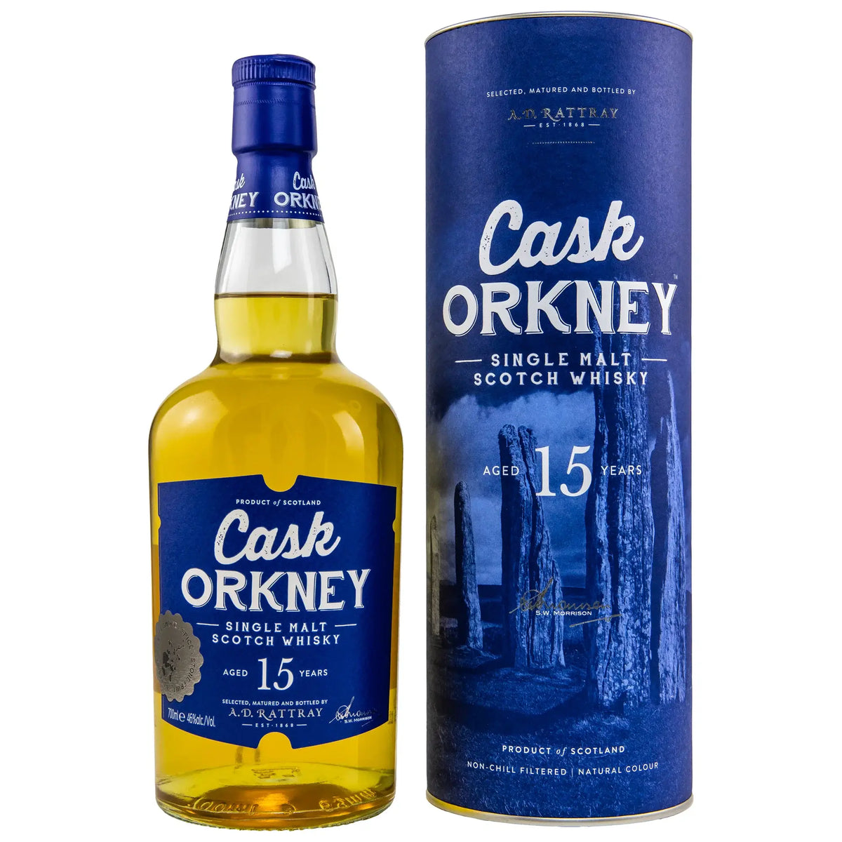 Cask Orkney 15 Jahre Single Malt Whisky von A.D. Rattray