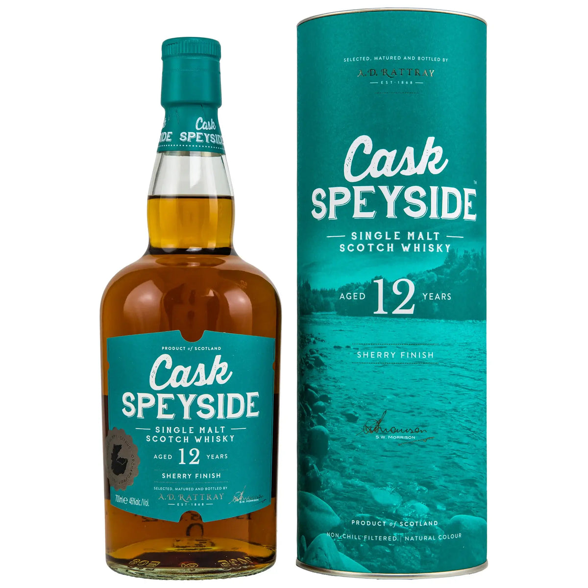 Cask Speyside 12 Jahre Single Malt Whisky von A.D. Rattray
