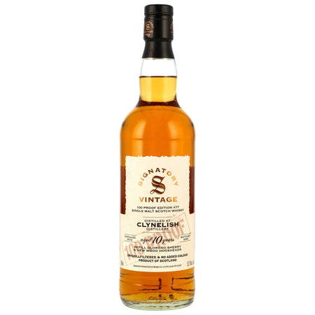 Clynelish 100 Proof Edition #77 10 Jahre 2016/2026 von Signatory Vintage