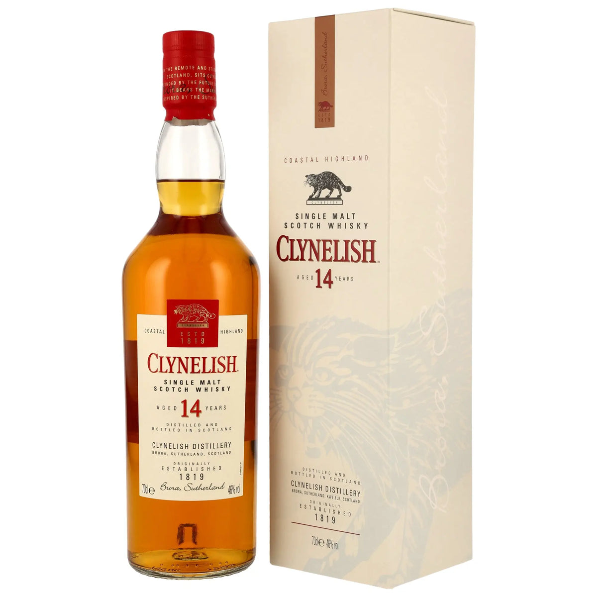 Clynelish 14 Jahre Highland Single Malt Scotch Whisky