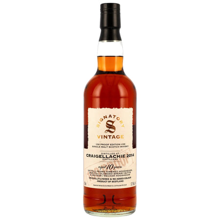 Craigellachie 100 Proof Edition #39 10 Jahre 2014/2025 Speyside Single Malt Scotch Whisky