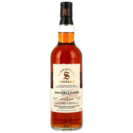 Craigellachie 100 Proof Edition #81 15 Jahre 2011/2026 Speyside Whisky von Signatory Vintage