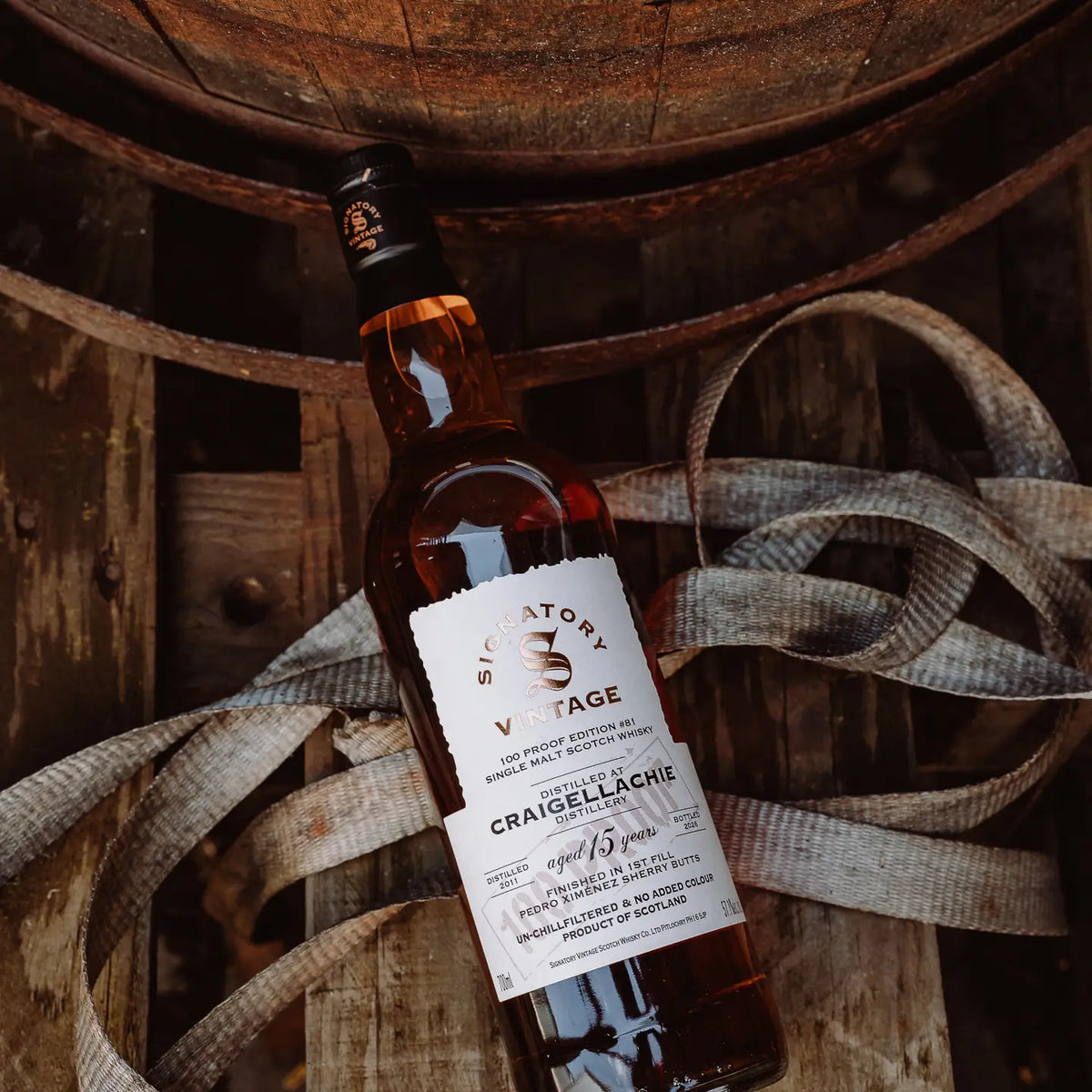 Craigellachie 100 Proof Edition #81 15 Jahre 2011/2026 Speyside Whisky von Signatory Vintage