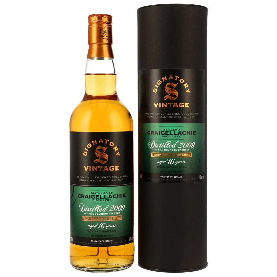 Craigellachie Un-Chillfiltered 16 Jahre 2009/2026 Speyside Single Malt Scotch Whisky