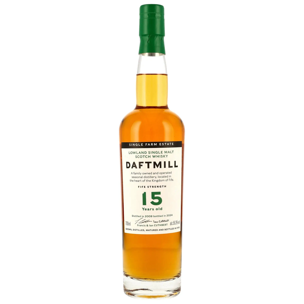 Daftmill Five Strength 15 Jahre 2009/2024 Lowland Single Malt Scotch Whisky