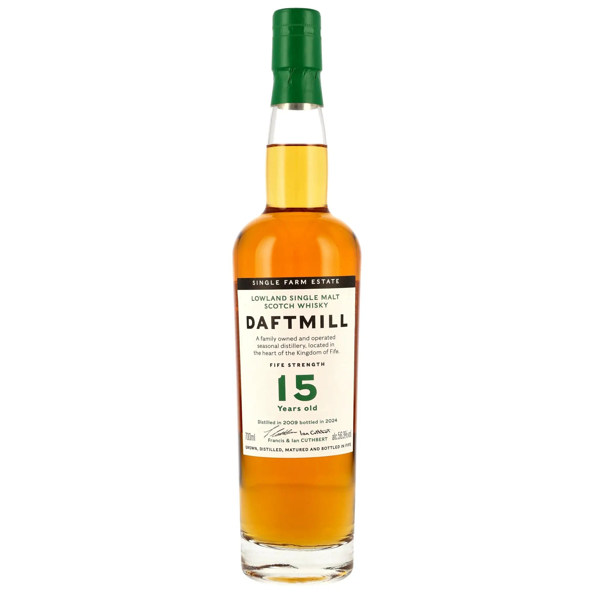Daftmill Five Strength 15 Jahre 2009/2024 Lowland Single Malt Scotch Whisky