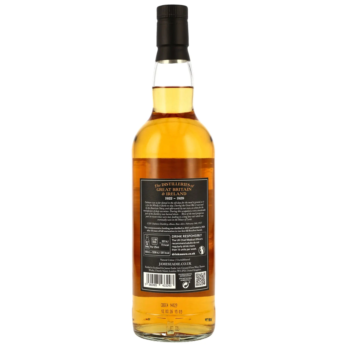Dalmore James Eadie 10 Jahre 2015/2026 Highland Single Malt Whisky