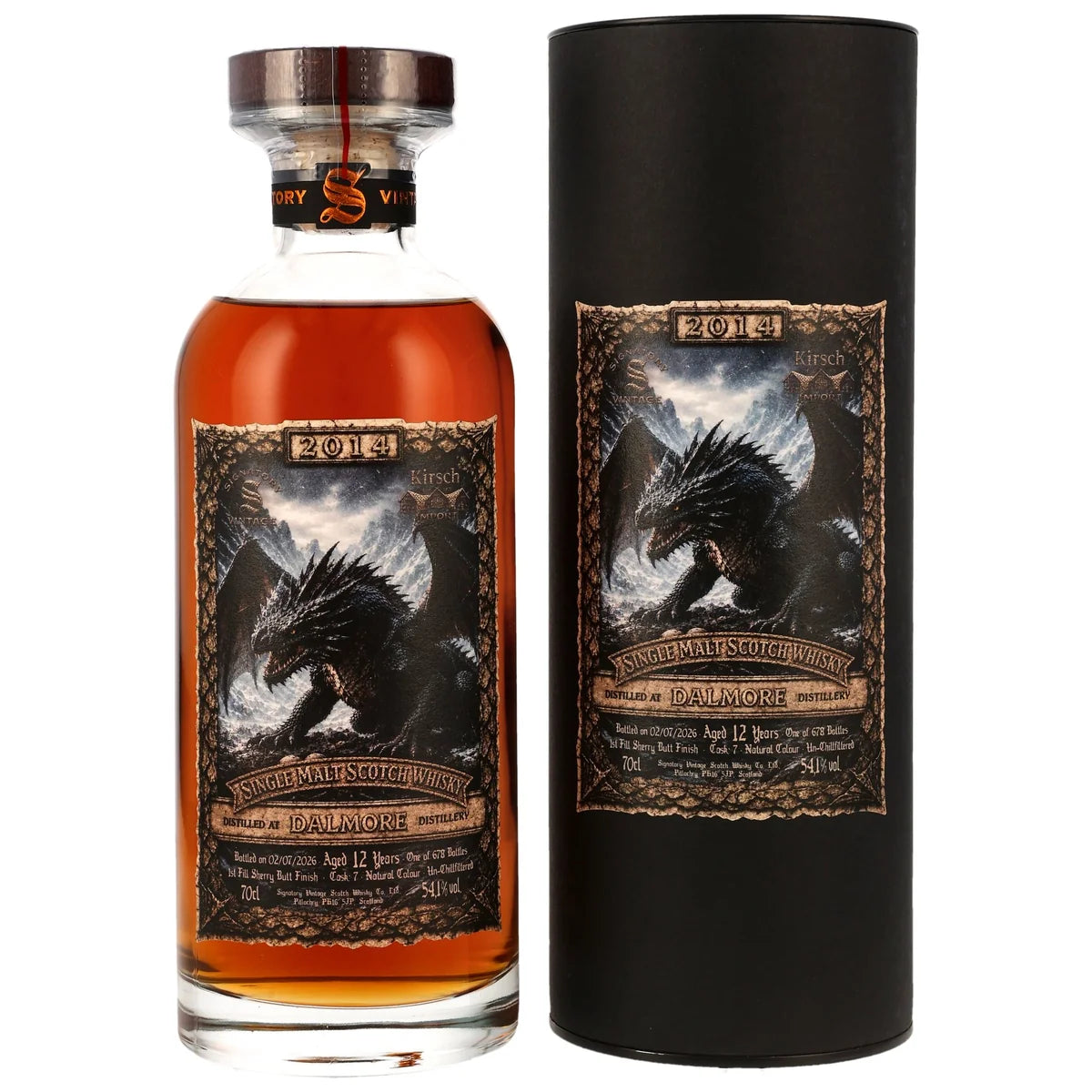 Dalmore Dragons Sherry Butt 12 Jahre 2014/2026 Whisky von Signatory Vintage