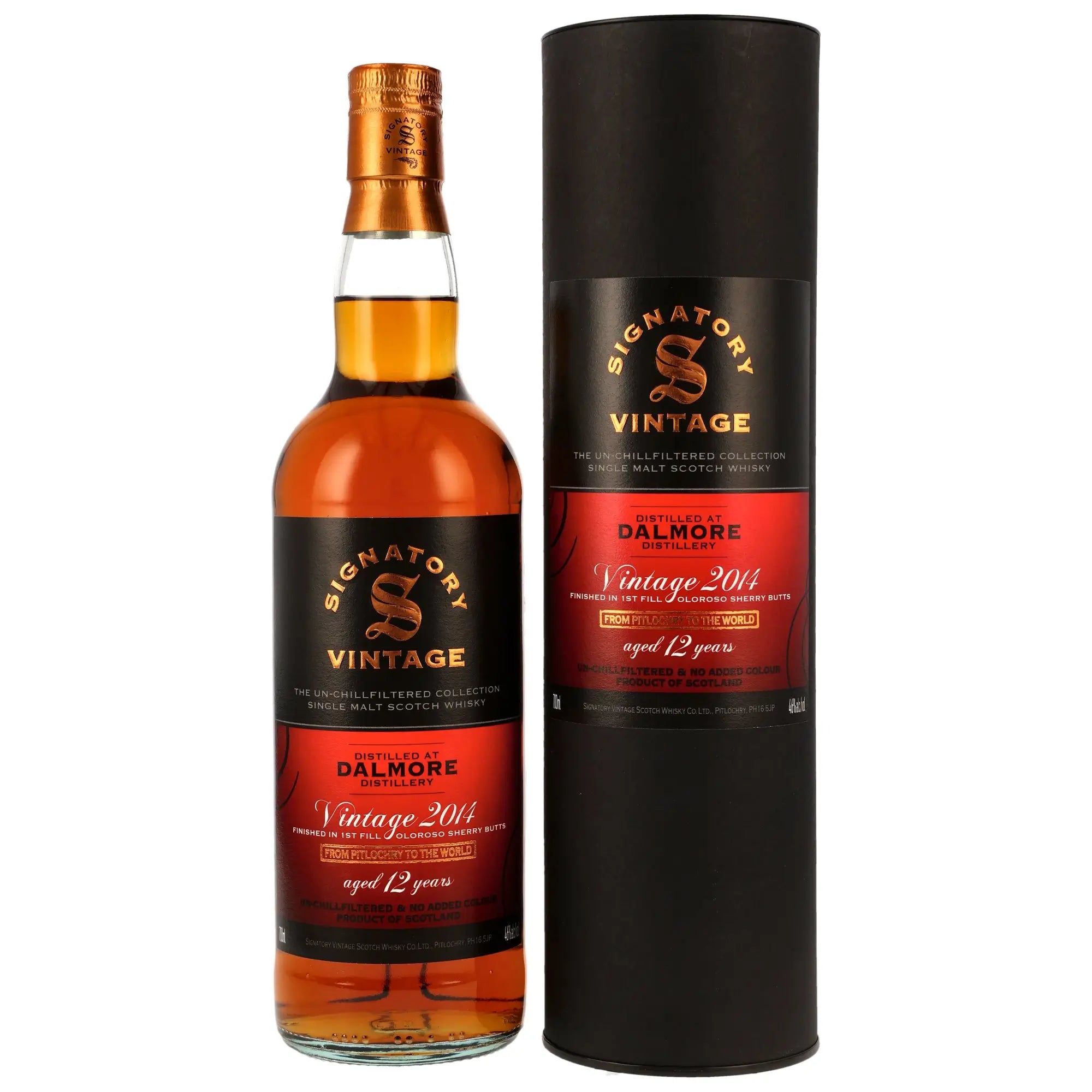Dalmore Un-Chillfiltered 12 Jahre 2014/2026 Highland Single Malt Scotch Whisky