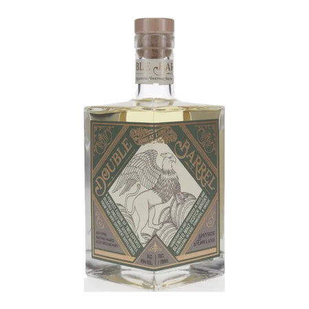 Vorderseite der Blended Malt Whiskyflasche Double Barrel Speyside und Lowland