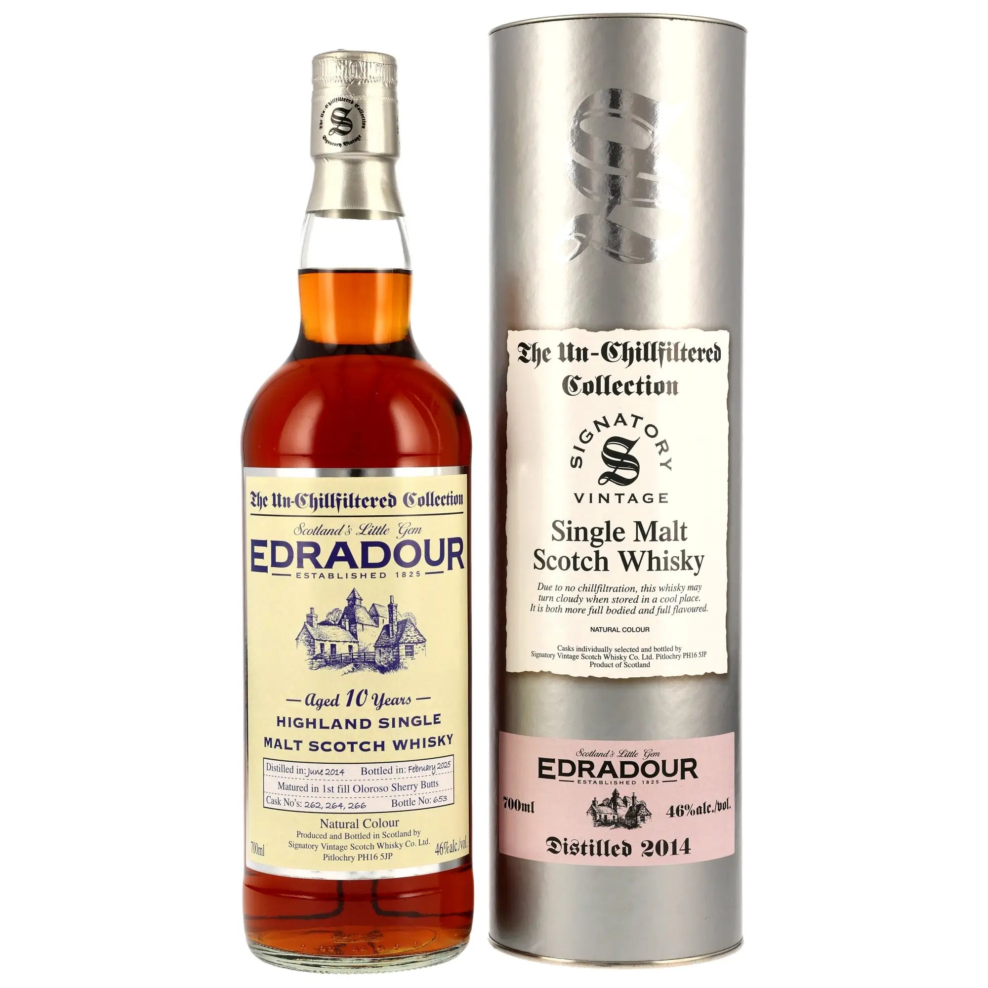 Edradour 10 Jahre 2014/2025 Highland Single Malt Scotch Whisky