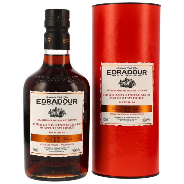 Edradour Cask Strength 12 Jahre 2012/2024 Batch 4 Highland Single Malt Scotch Whisky