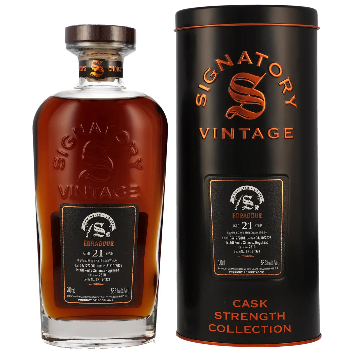 Edradour Symington's Choice 21 Jahre 2001/2023 Highland Whisky