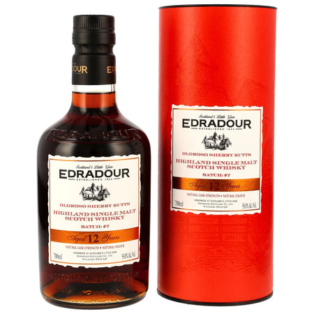 Edradour Cask Strength 12 Jahre 2012/2025 Batch 7 Single Malt Whisky
