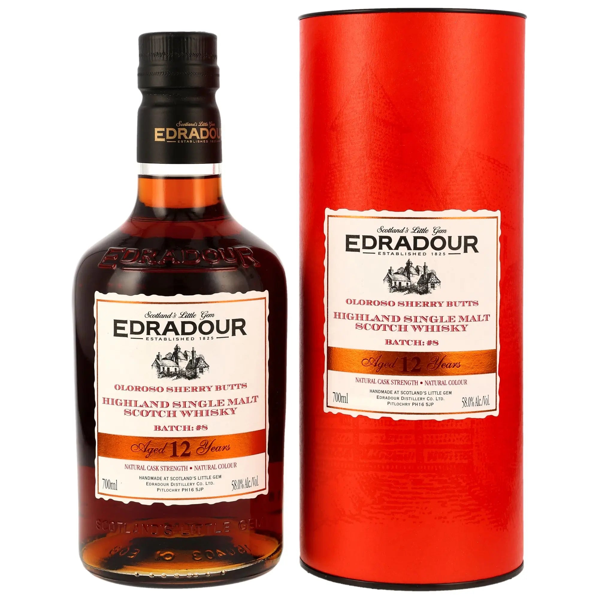 Edradour Cask Strength 12 Jahre 2013/2026 Batch 8 Single Malt Scotch Whisky