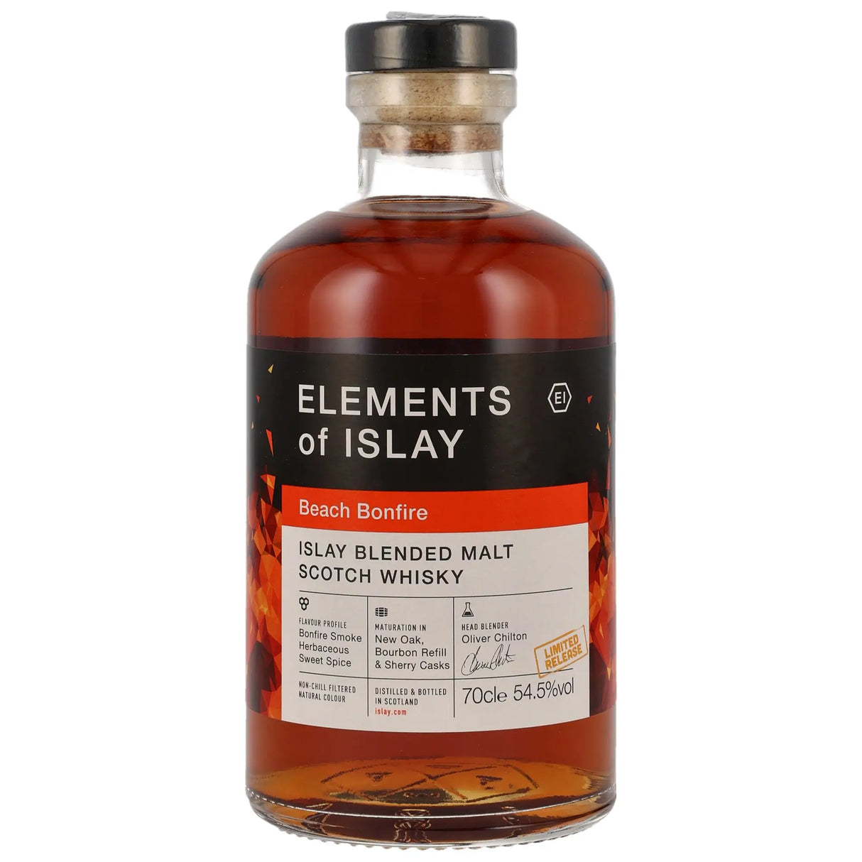 Elements of Islay Beach Bonfire Islay Blended Malt Whisky