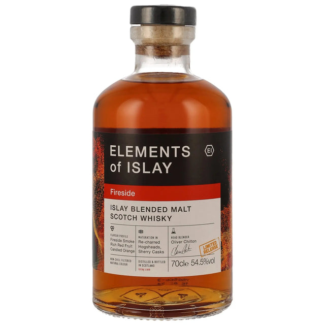 Elements of Islay Fireside Islay Blended Malt Scotch Whisky