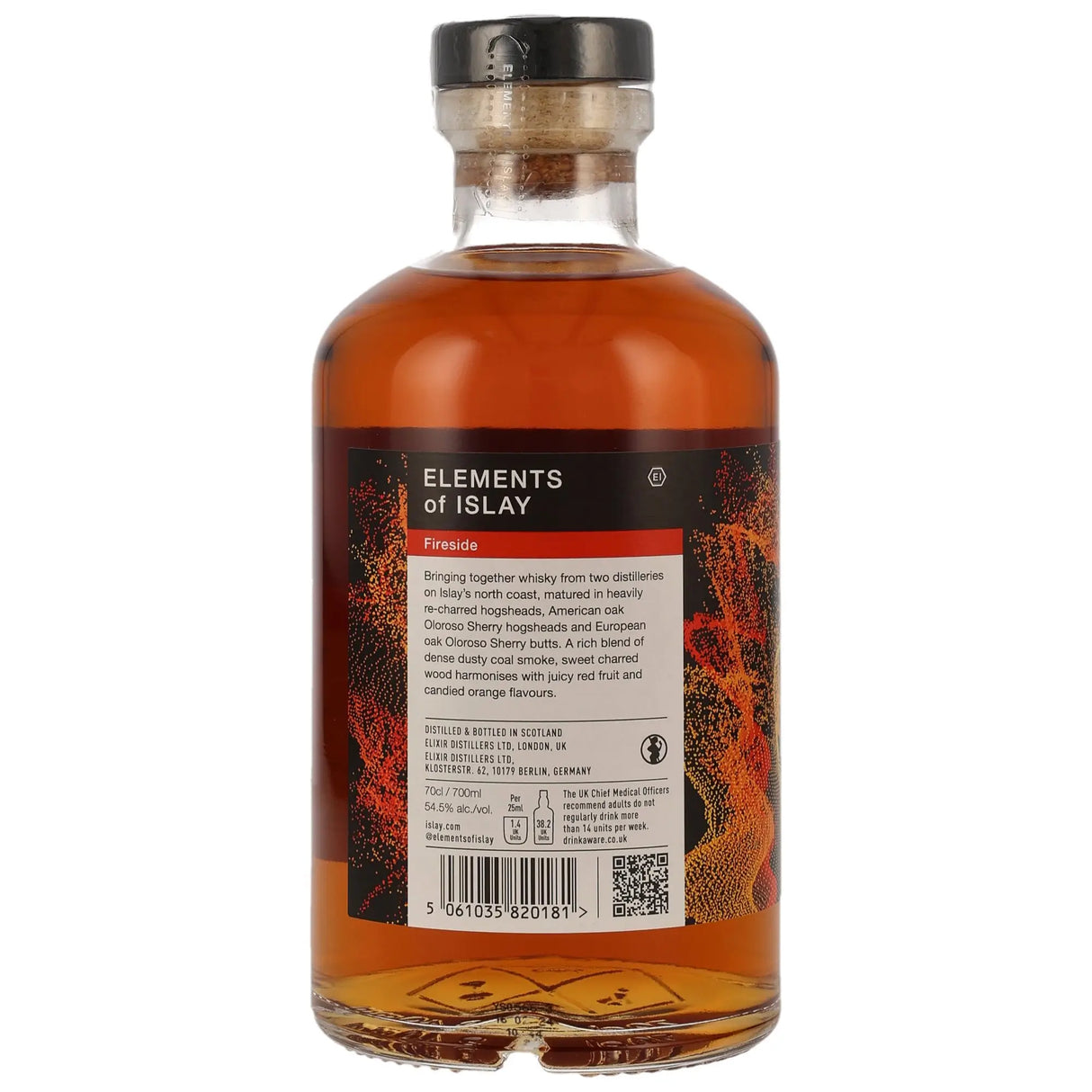 Elements of Islay Fireside Islay Blended Malt Scotch Whisky