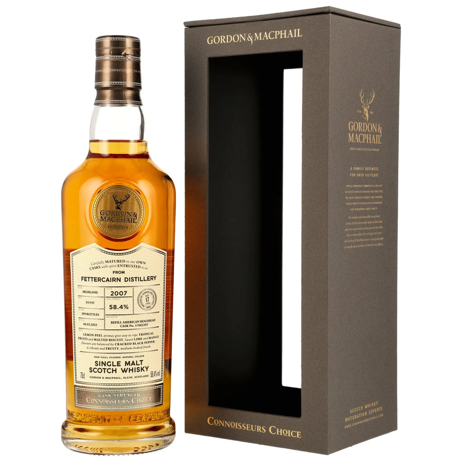 Fettercairn Connoisseurs Choice 17 Jahre 2007/2025 Highland Single Malt Scotch Whisky