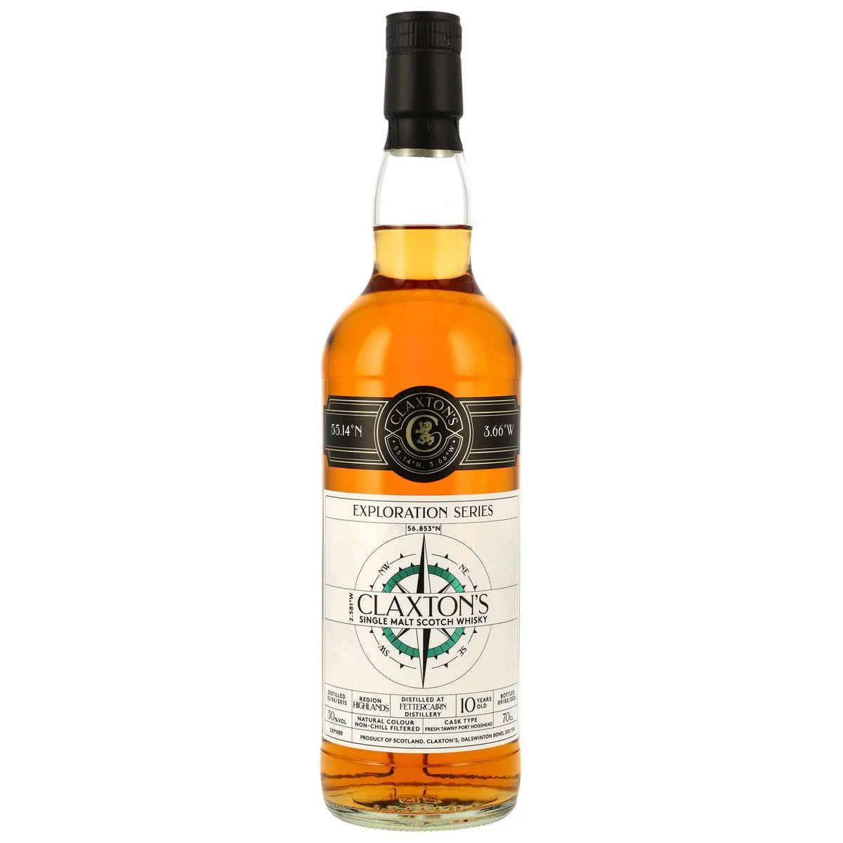 Fettercairn Exploration Series 10 Jahre 2015/2026 Whisky vom unabhängigen Abfüller Claxtons