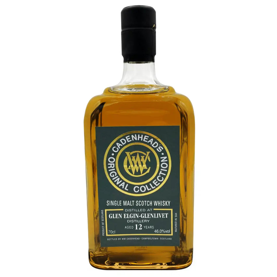 Glen Elgin-Glenlivet Cadenhead’s Original Collection 12 Jahre Speyside Single Malt Scotch Whisky