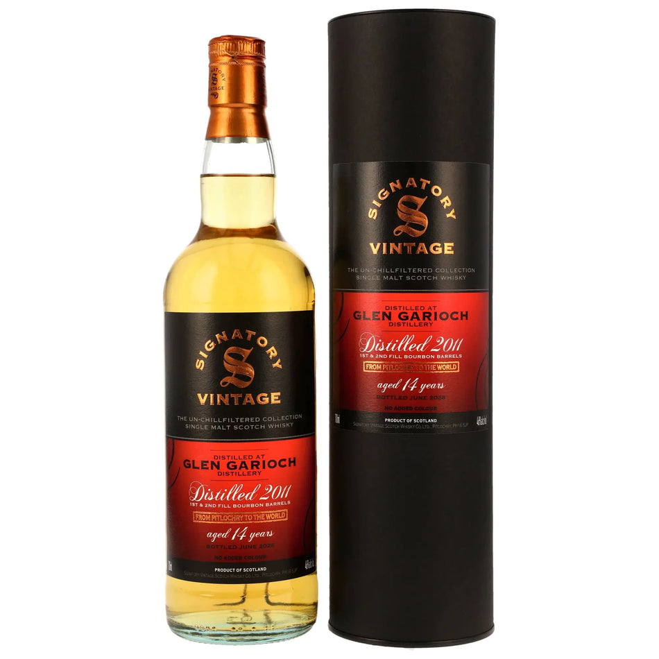 Glen Garioch Un-Chillfiltered 14 Jahre 2011/2026 Whisky von Signatory Vintage