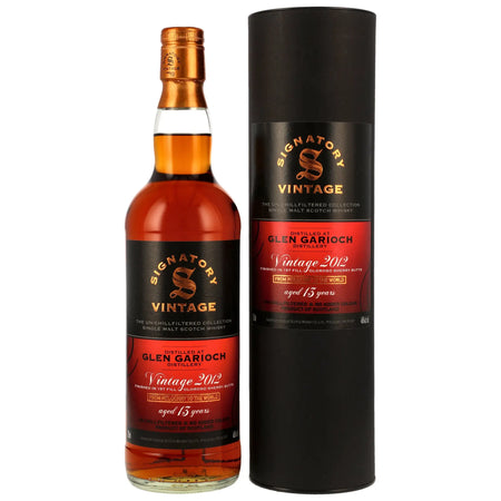 Glen Garioch Un-Chillfiltered 13 Jahre 2012/2026 Highland Single Malt Scotch Whisky von Signatory Vintage