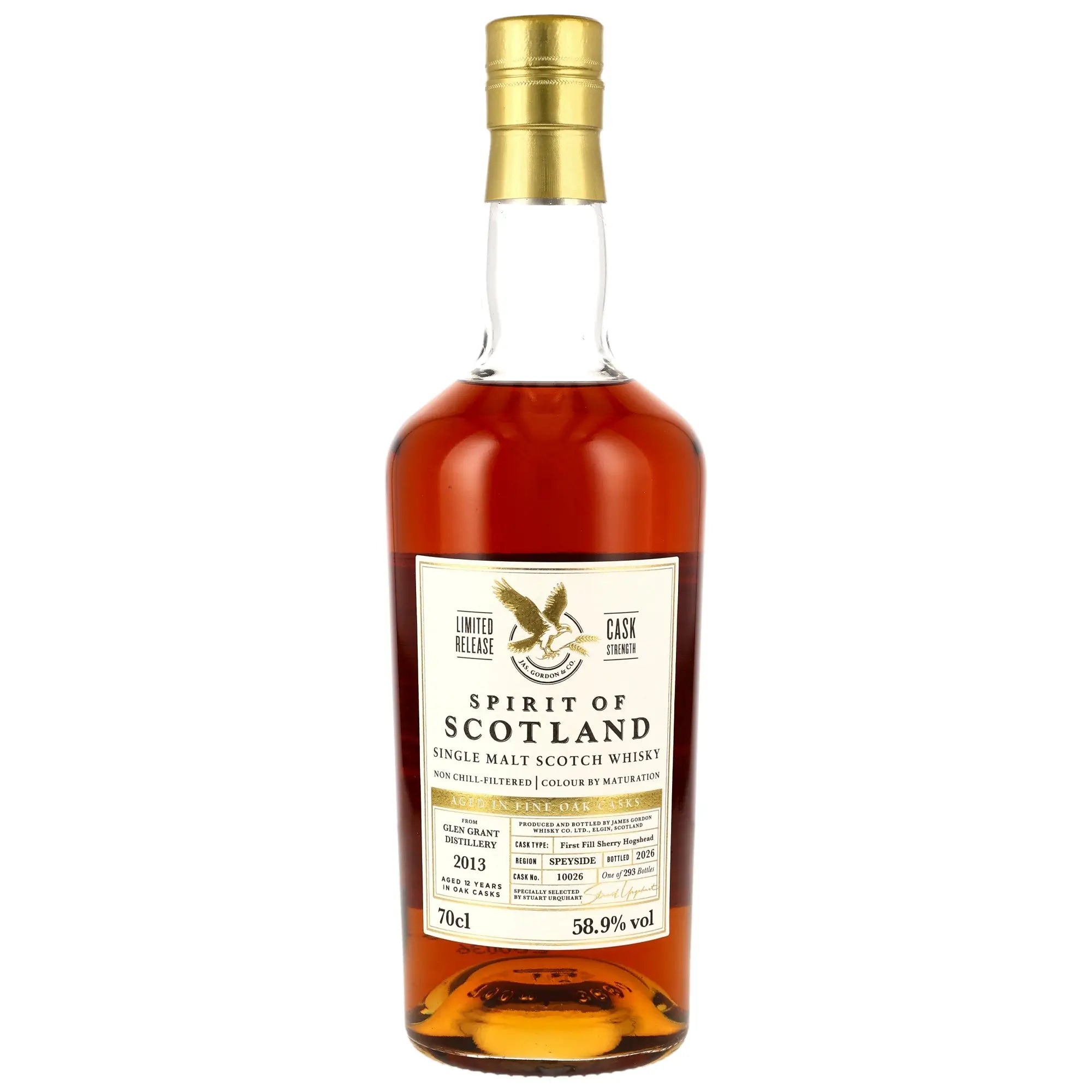 Glen Grant Spirit of Scotland 12 Jahre 2013/2026 Whisky von Gordon & MacPhail