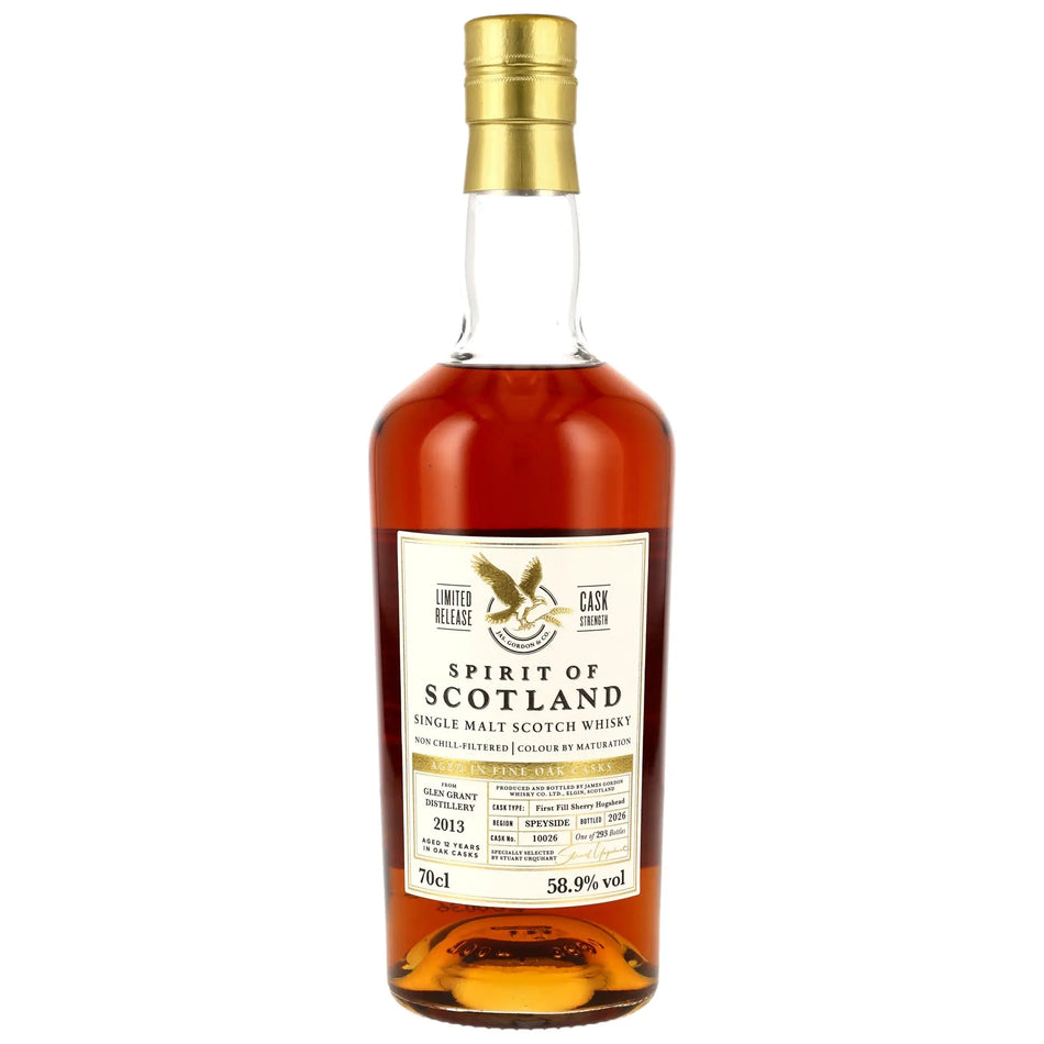 Glen Grant Spirit of Scotland 12 Jahre 2013/2026 Whisky von Gordon & MacPhail