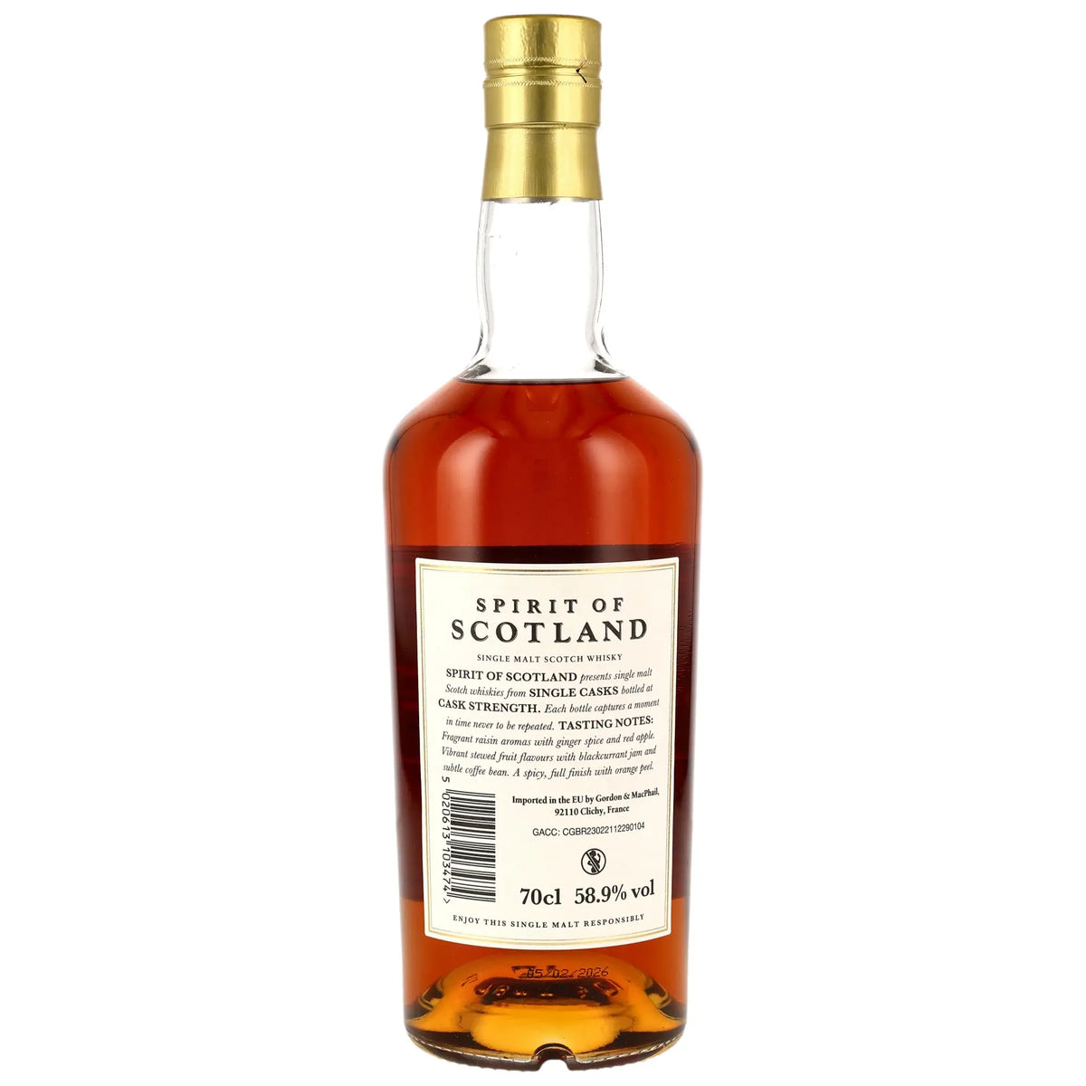 Glen Grant Spirit of Scotland 12 Jahre 2013/2026 Whisky von Gordon & MacPhail